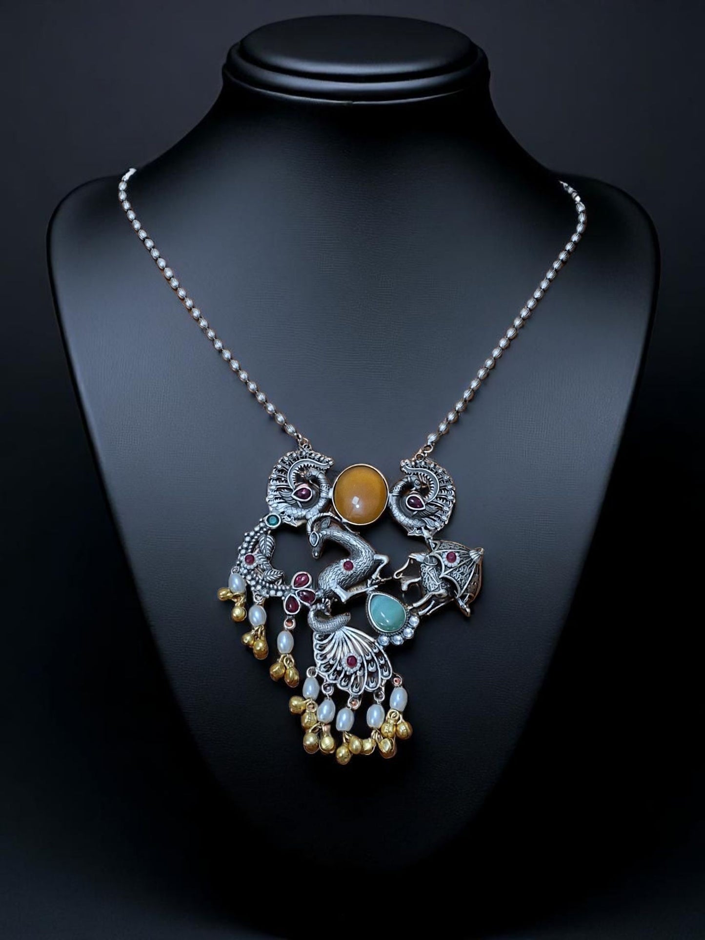 Ocean Mystique Statement Necklace