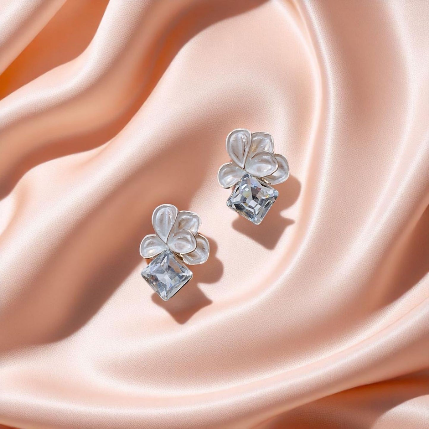 Crystal Bloom Studs
