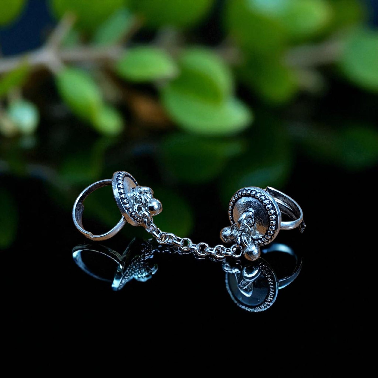 Chaandini Bandhan Oxidized Ring.
