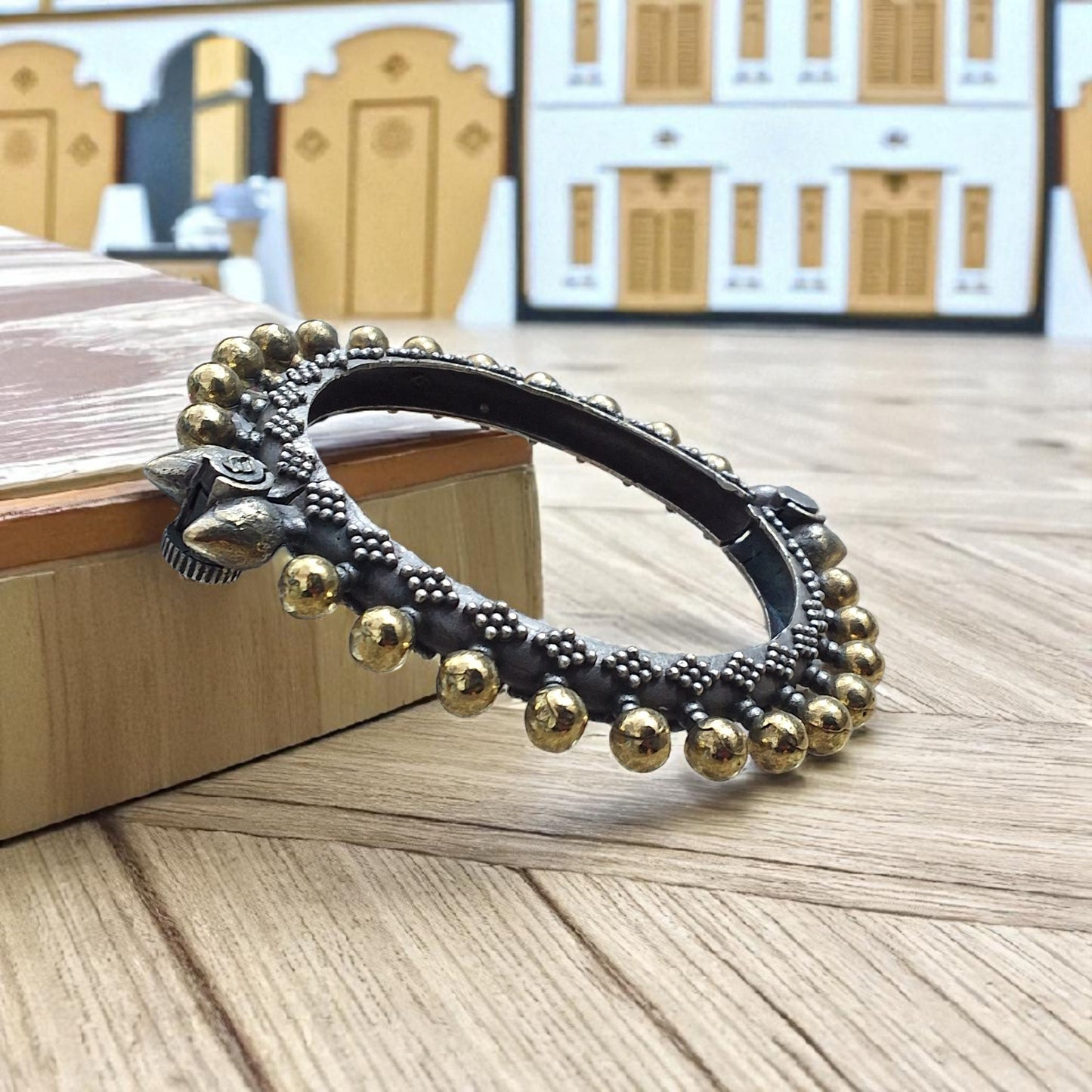 Jyoti Chakra Brass Kada