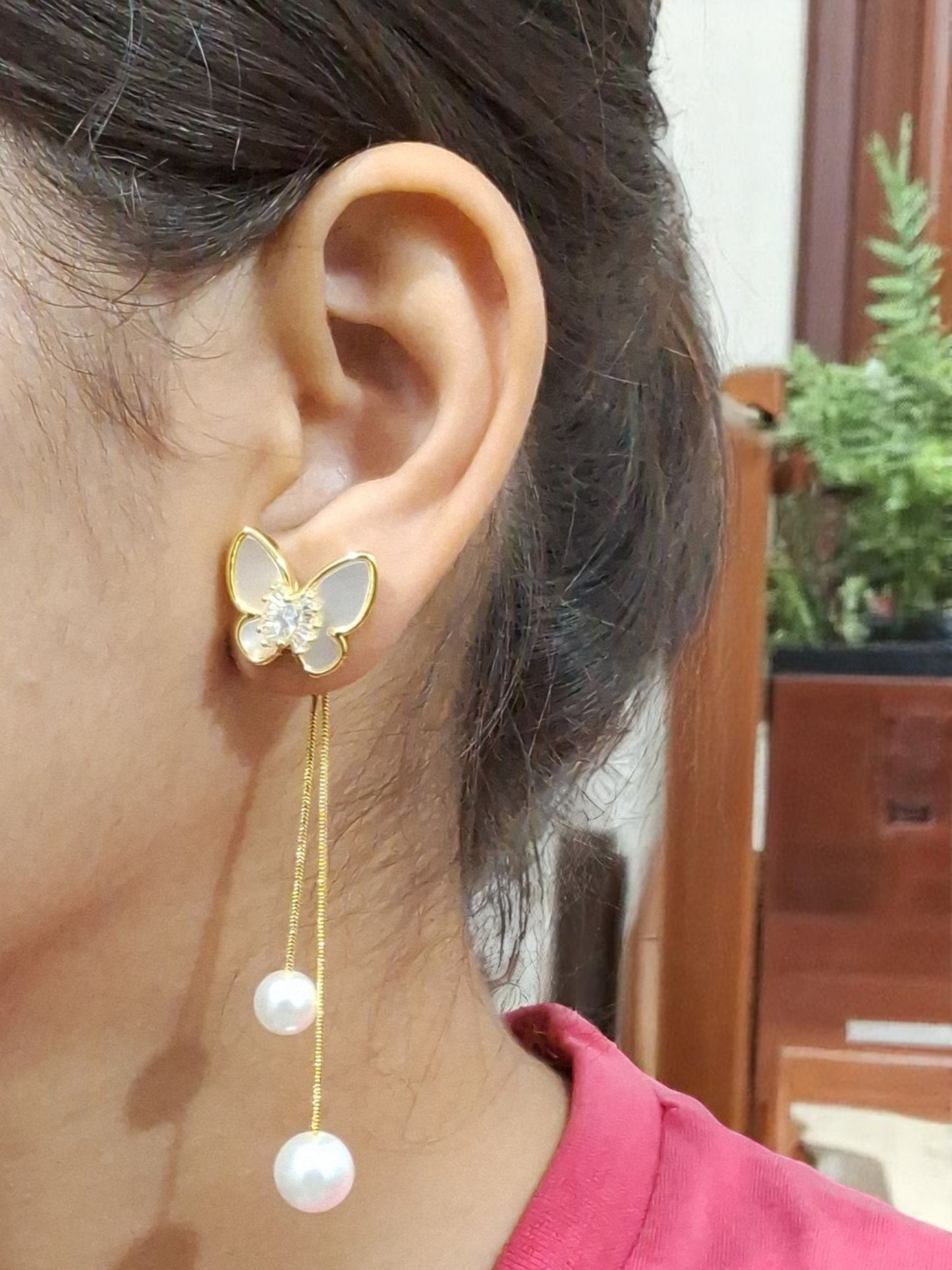 Butterfly Dangling Earrings