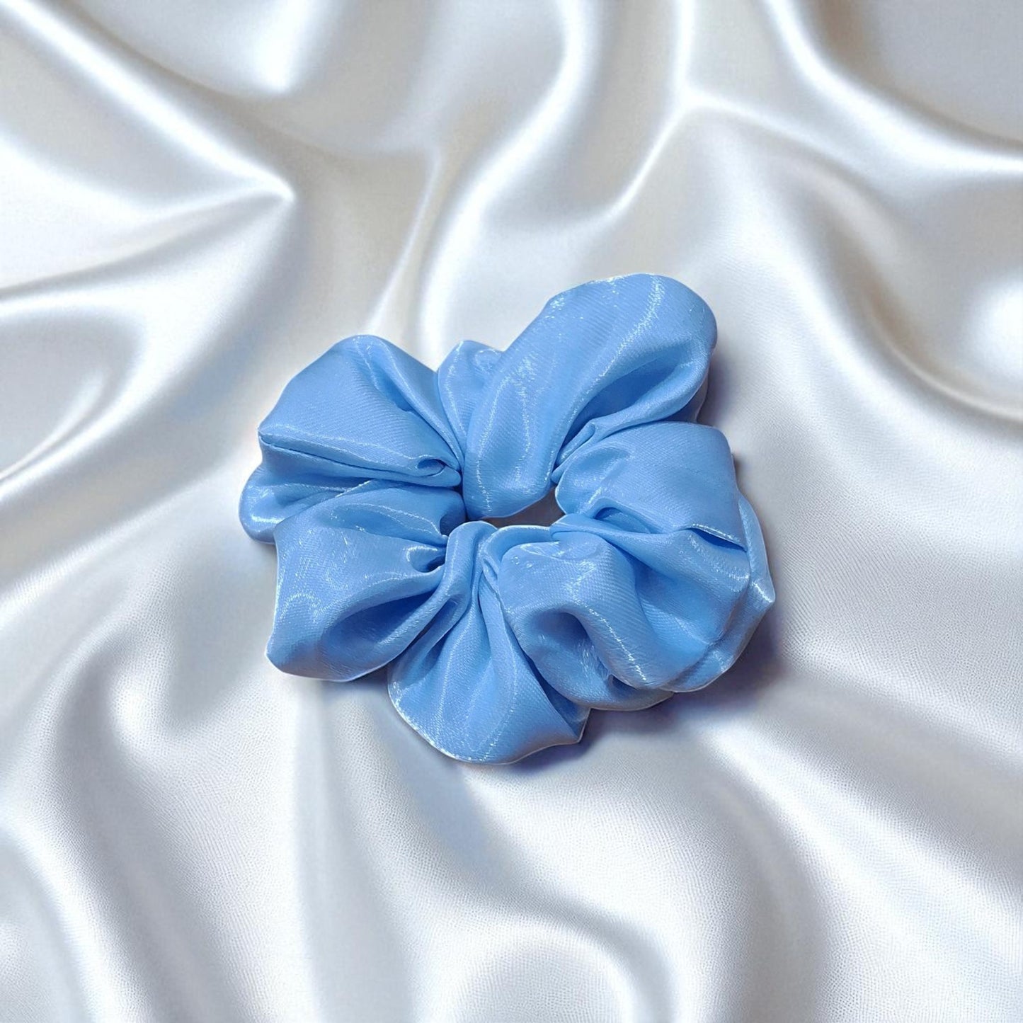 Pastel Dreamy Satin Scrunchie