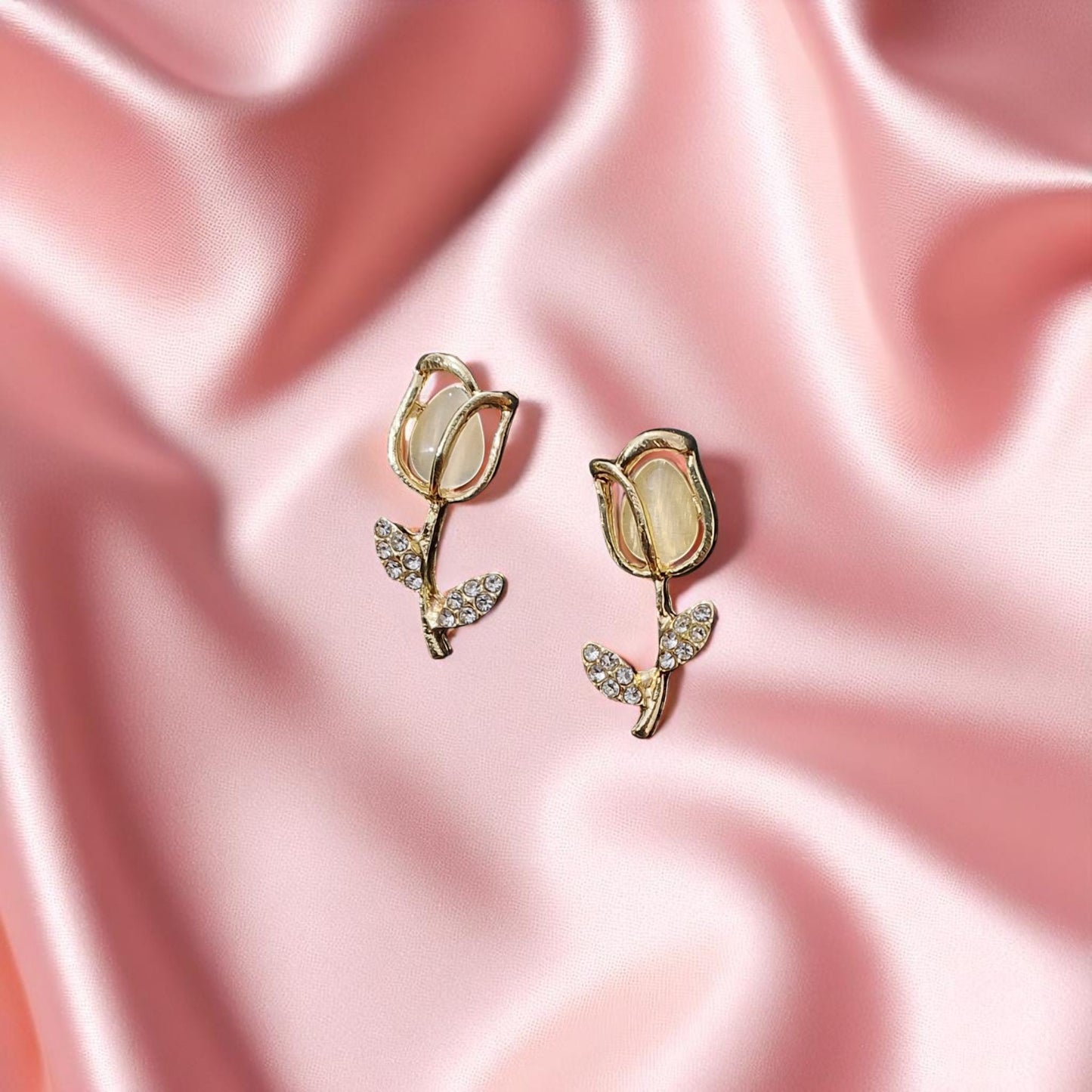 Blush Rose Earrings