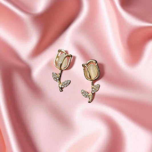 Blush Rose Earrings