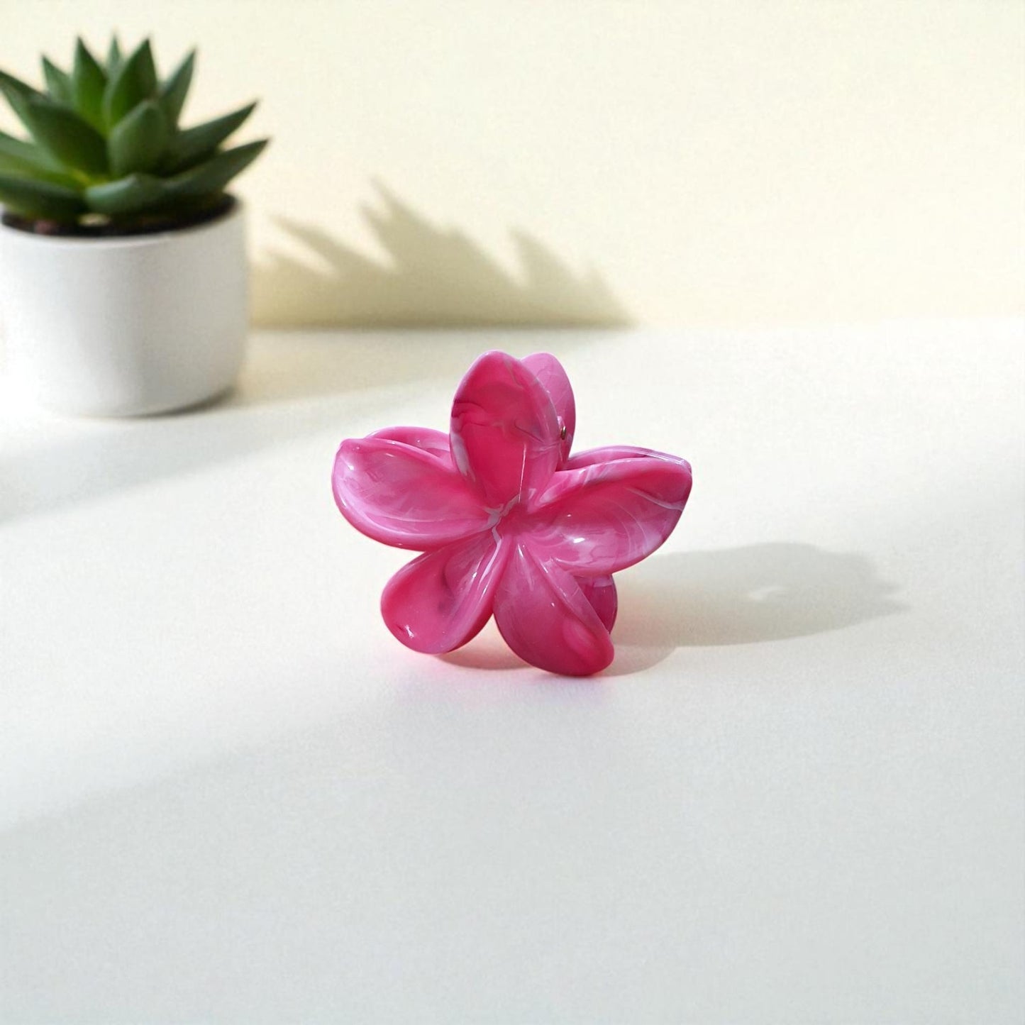 PetalWhirl Blossom Claw Clip