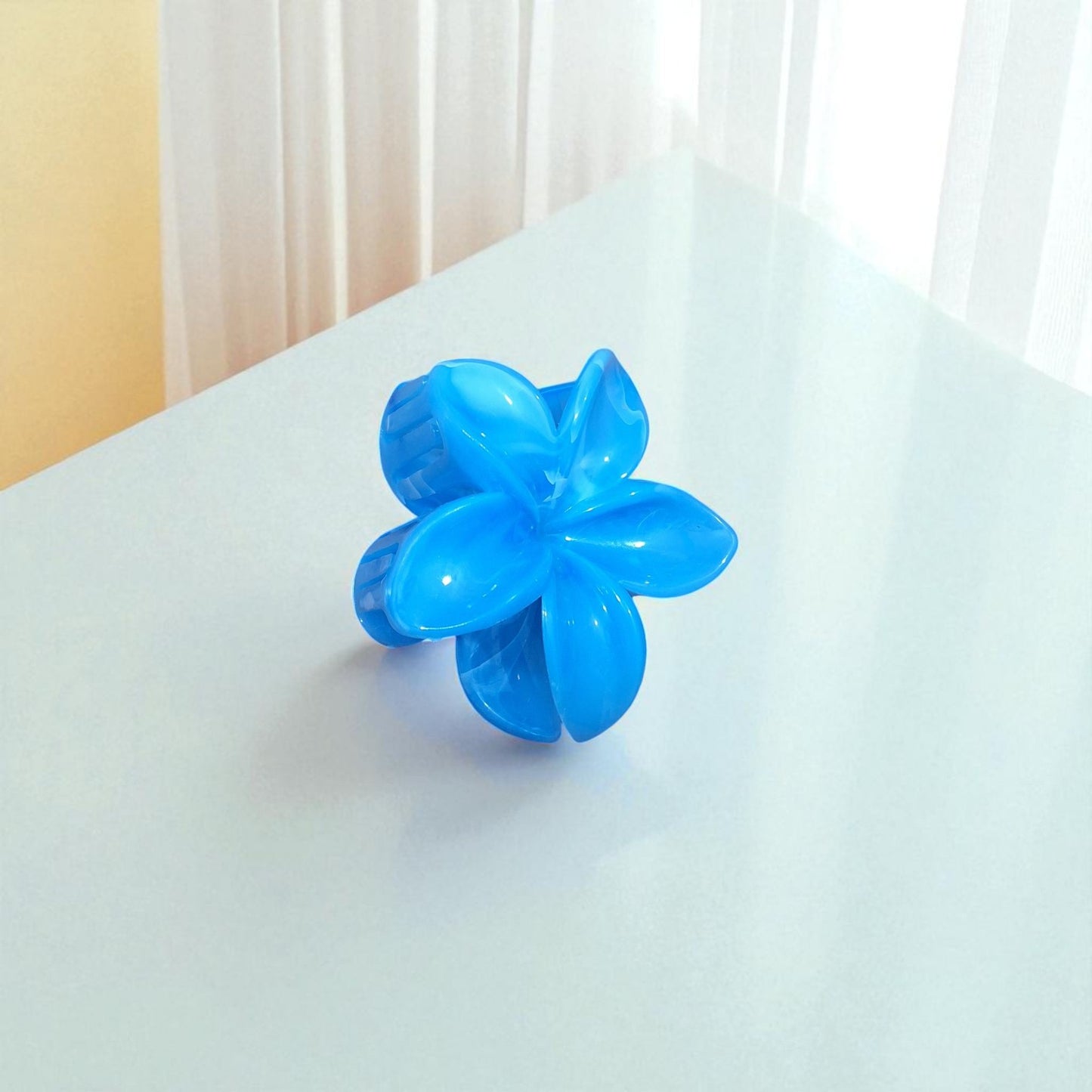 PetalWhirl Blossom Claw Clip