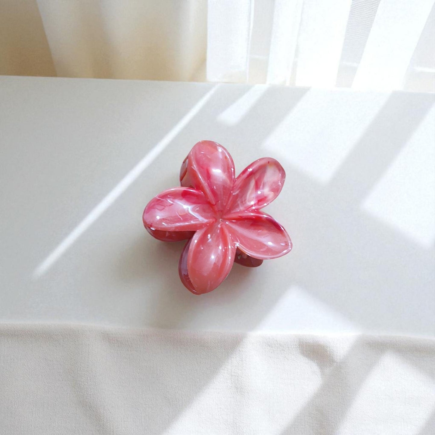 PetalWhirl Blossom Claw Clip