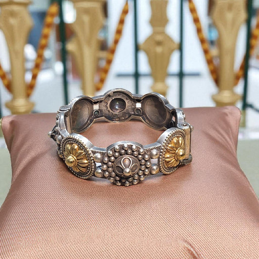 Surya-Chandra Brass Kada