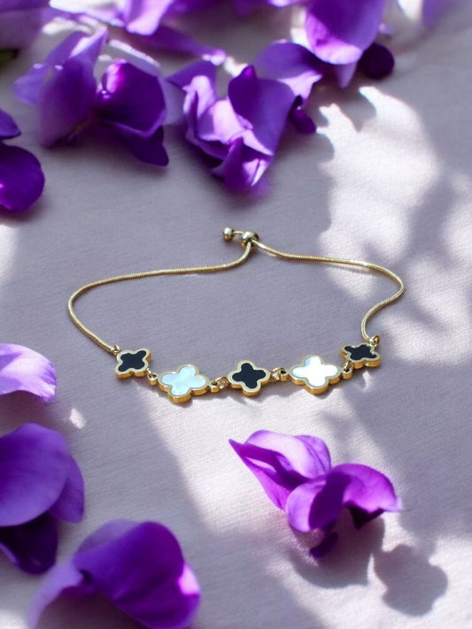 Elegant Clover Style Bracelet – Anti-Tarnish Finish