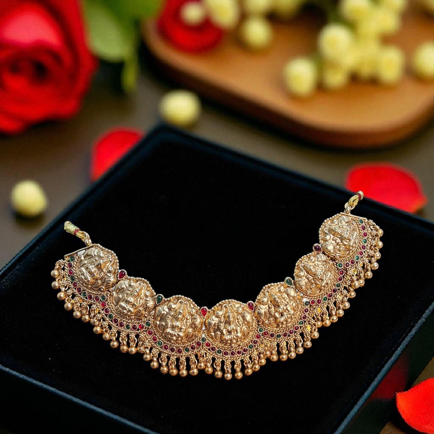 Divya Lakshmi Temple Choker Set