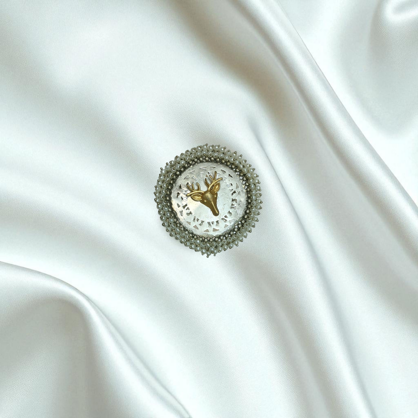 Sunbloom Enamel Ring