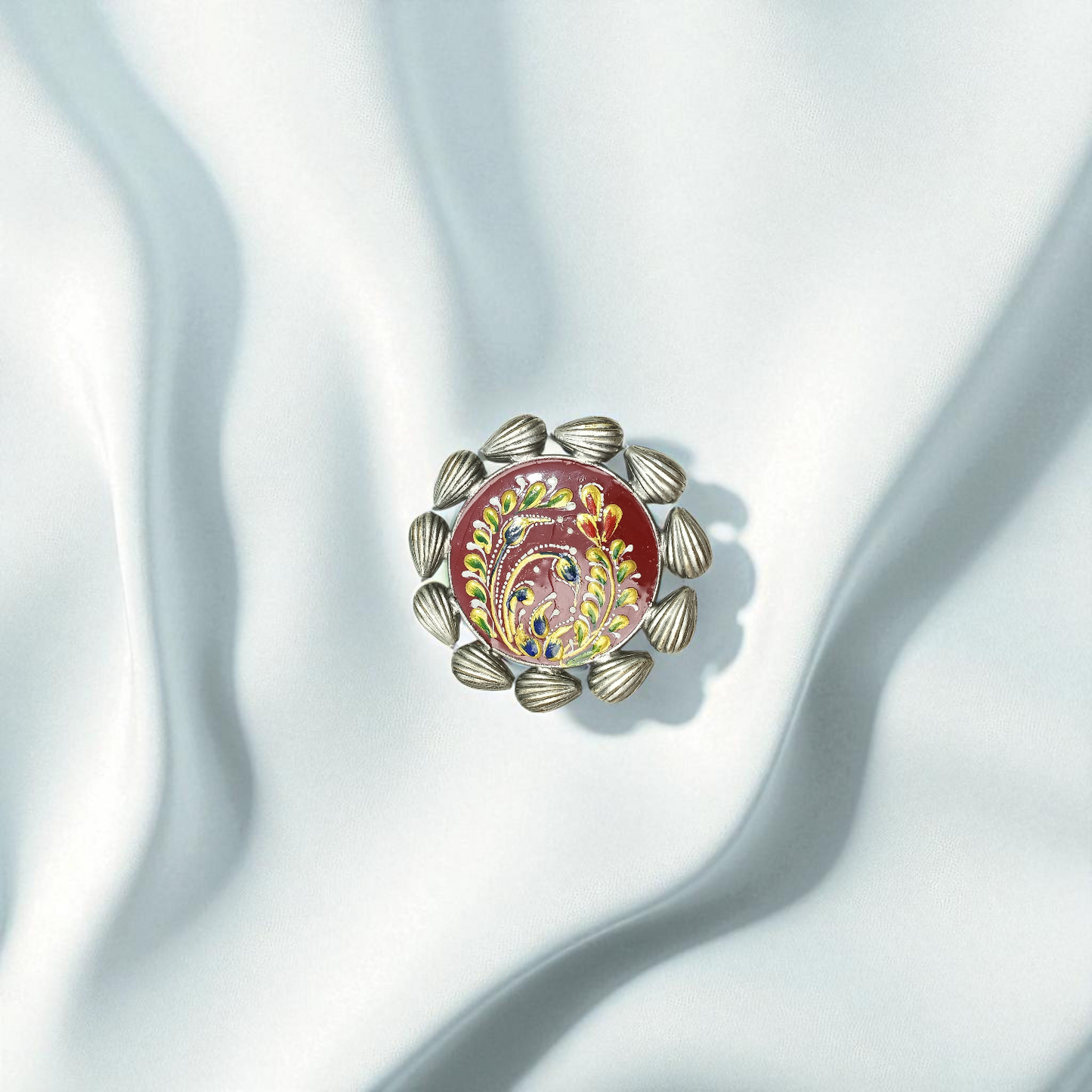 Royal Rouge Enamel Ring