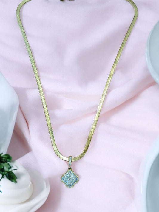 Clover white stone