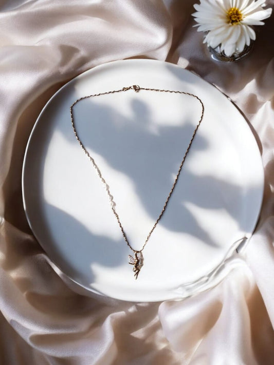 Delicate Fairy Pendant Necklace