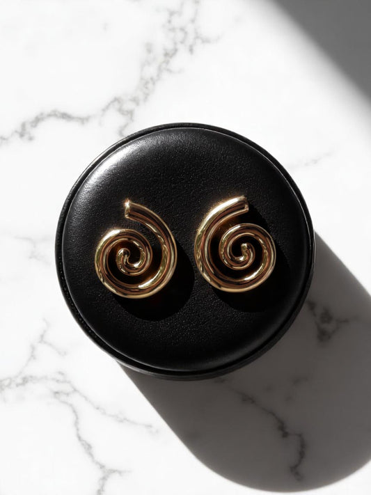 Golden Helix Hoops