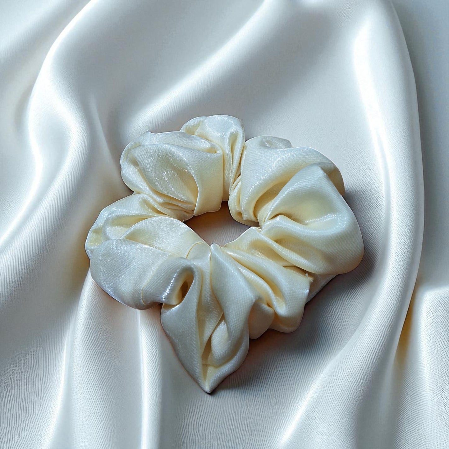 Pastel Dreamy Satin Scrunchie