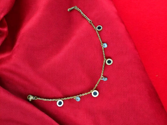 Crystal Charm Bracelet – Anti-Tarnish
